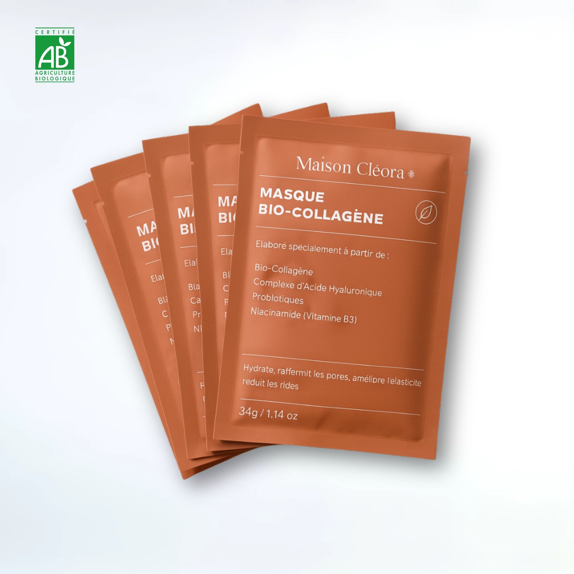 MASQUE AU BIO-COLLAGÈNE
