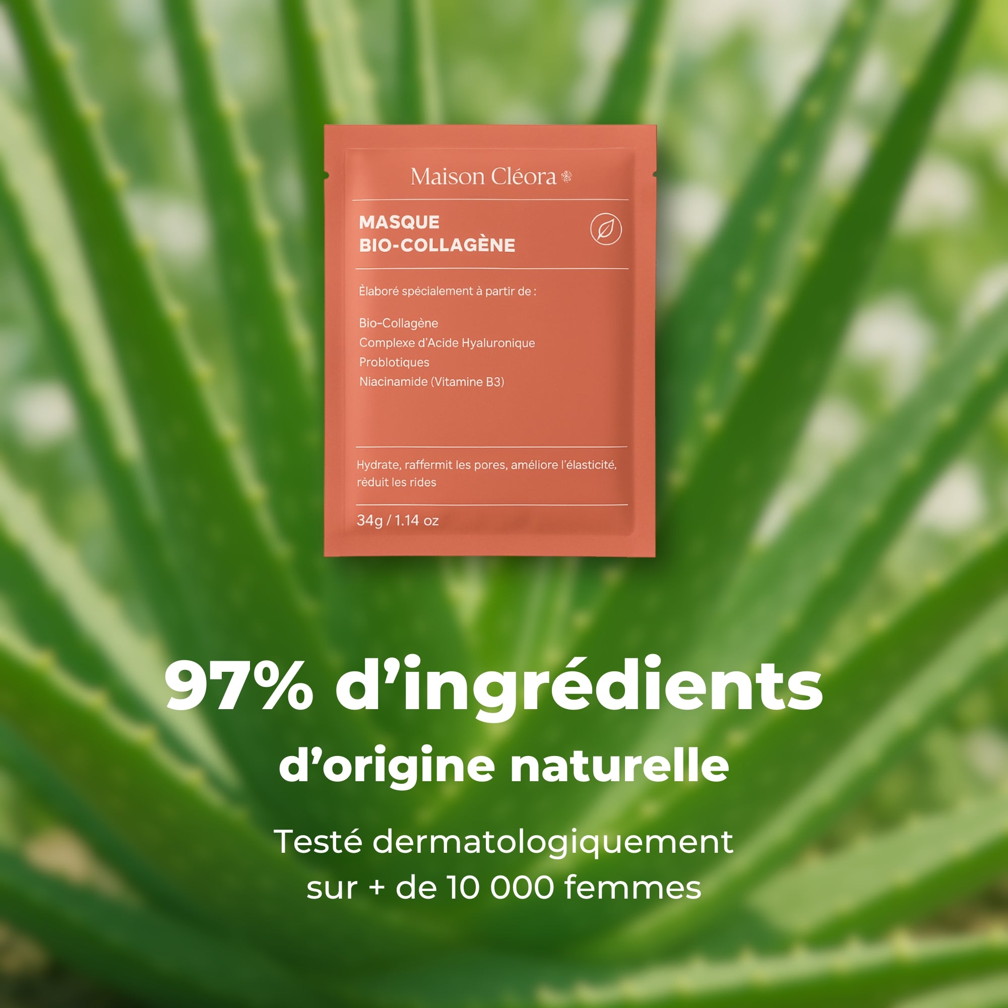 MASQUE AU BIO-COLLAGÈNE